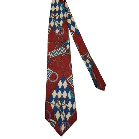 Nazareno Gabrielli Other - Nazareno Gabrielli Streets LTD Silk Tie Italy Design Nautical Blue Novelty USA